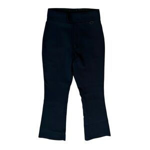 VINTAGE L.L. Bean Schoeller Women's Flared Black Snow Pants Size 8 EUC